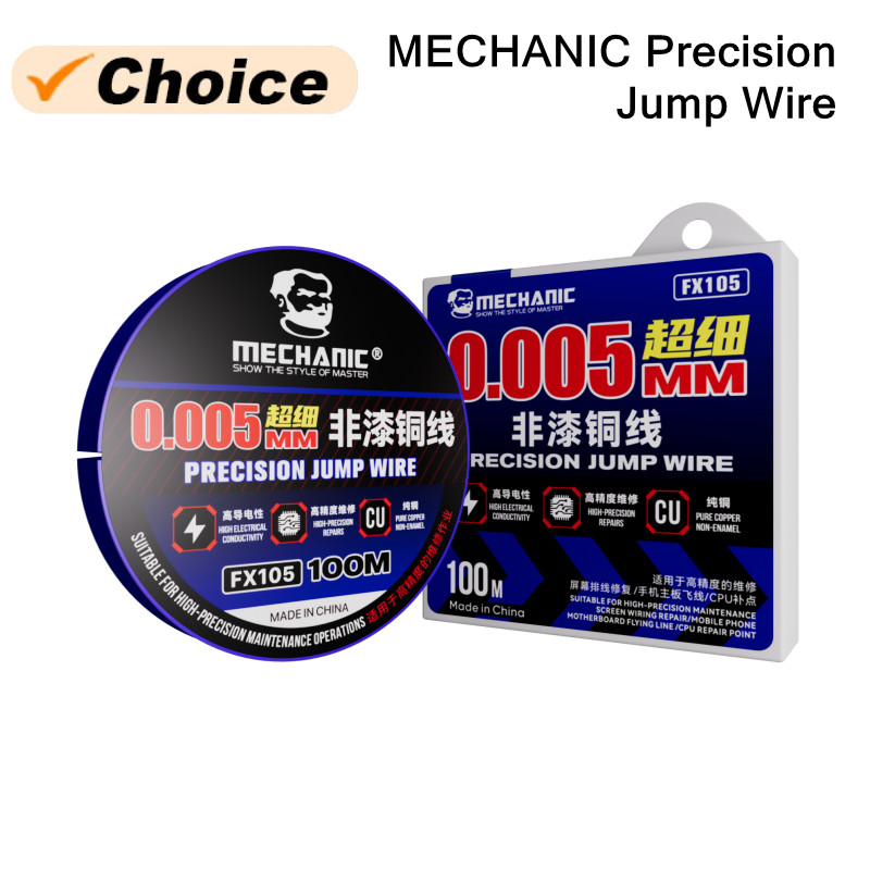Electronics Repair Training - Cable de salto aislado ultrafino mecánico