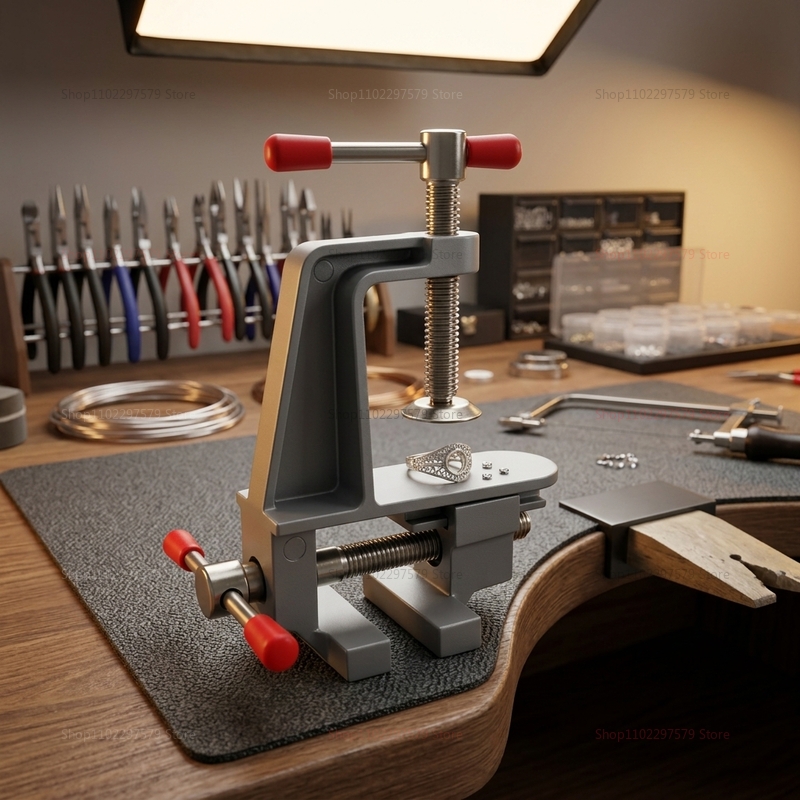 Mini Tornillo de Banco de Alum - Electronics Repair Workbench reseña y precio