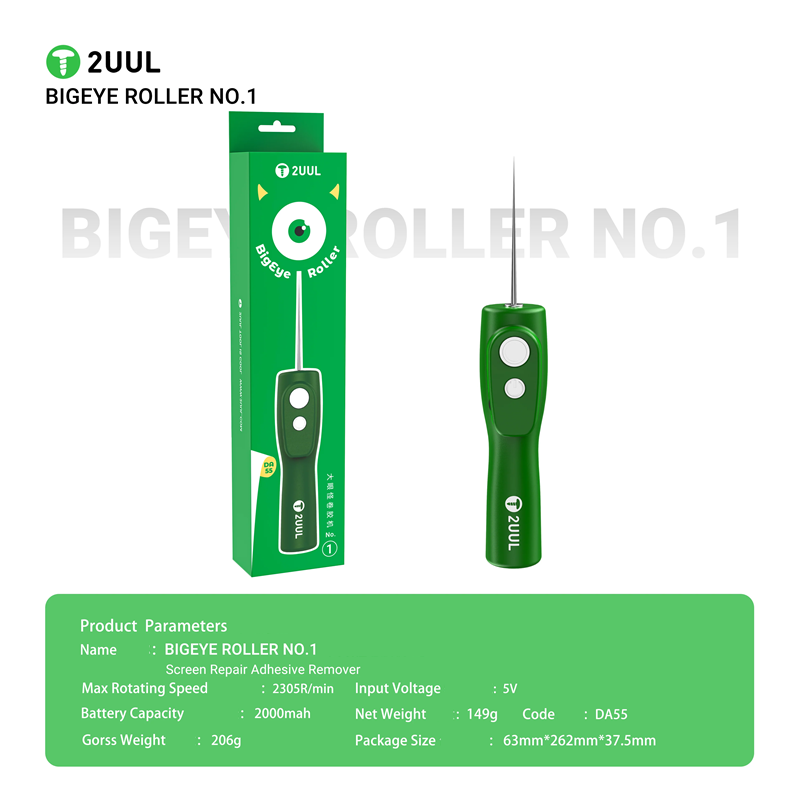 2UUL DA55 BIGEYE ROLLER NO.1 h - Lcd Screen Adhesive reseña y precio