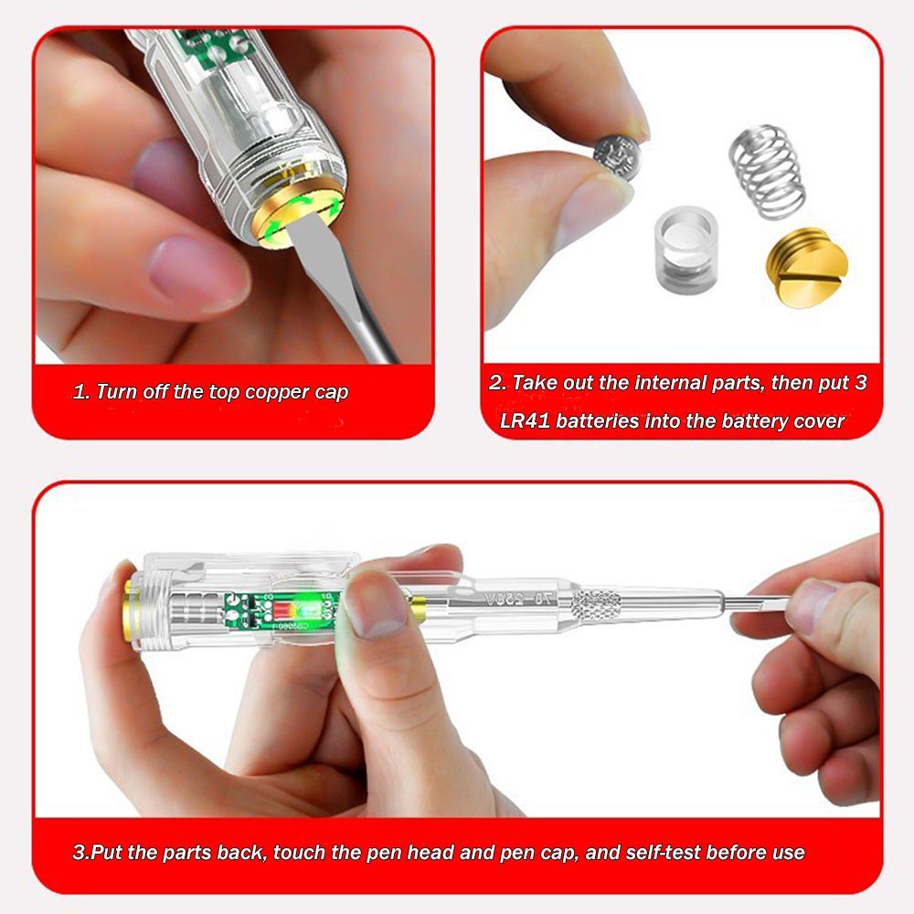 Lápiz de prueba de encendido y - Circuit Test Pencil reseña y precio