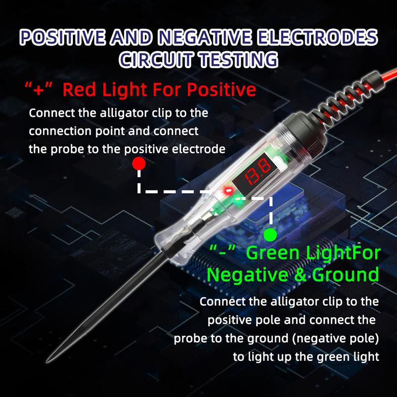 Probador de Voltaje 3V 120V co - Circuit Test Pencil reseña y precio
