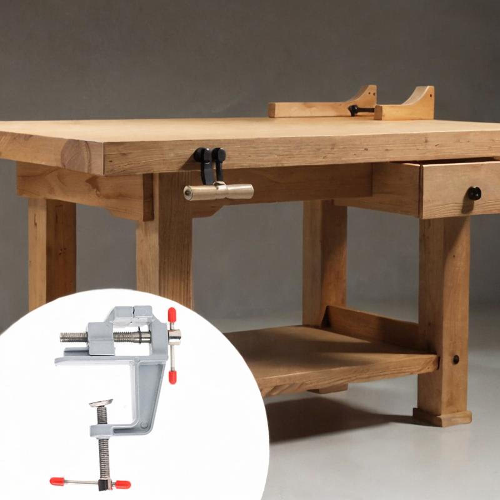 Mini abrazadera de mesa portát - Electronics Repair Workbench reseña y precio