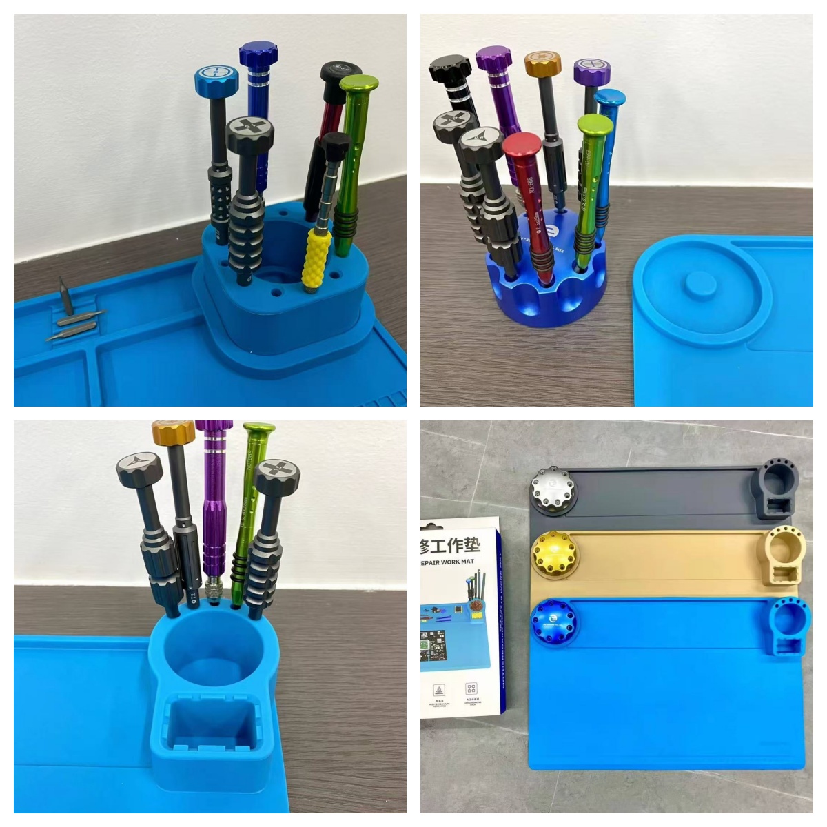 Almohadilla de soldadura de si - Electronics Repair Workbench reseña y precio