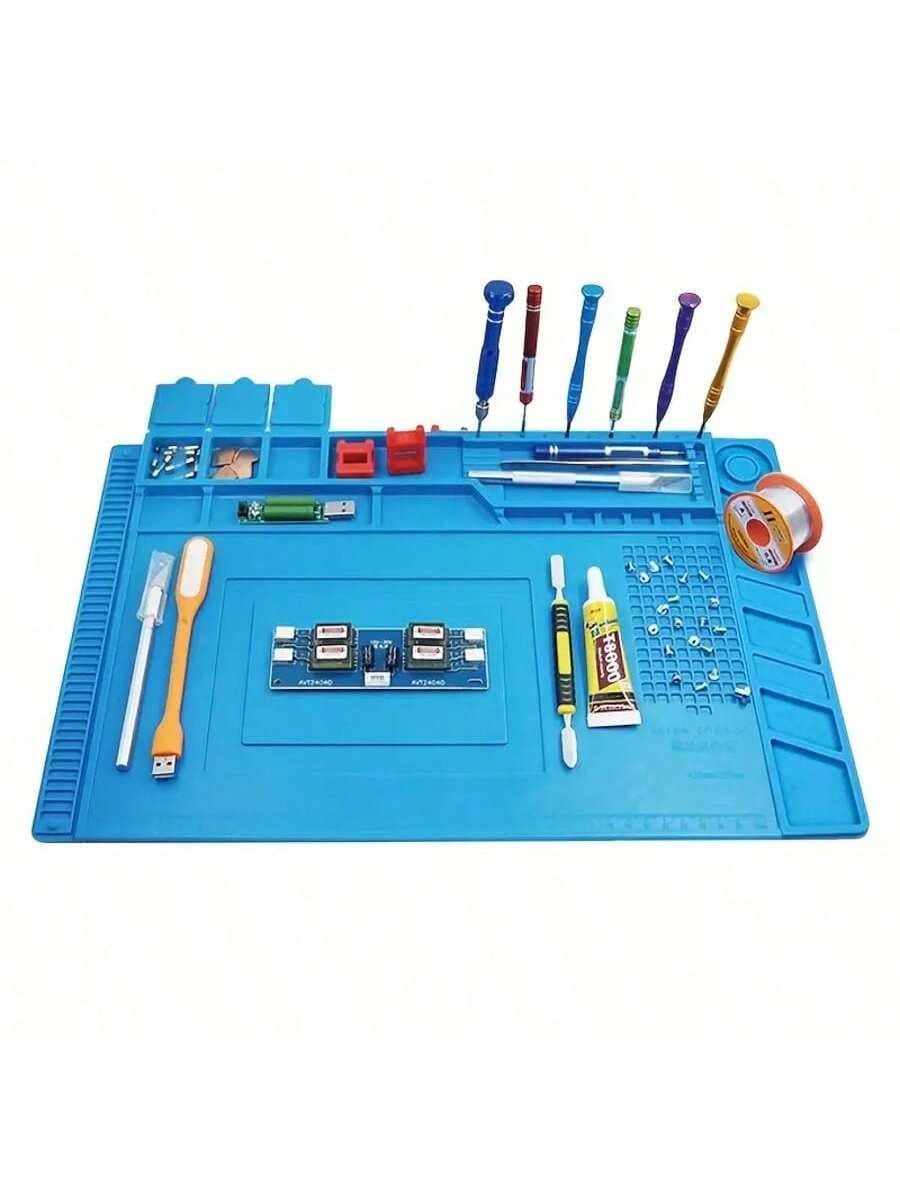 Almohadilla de silicona resist - Electronics Repair Workbench reseña y precio