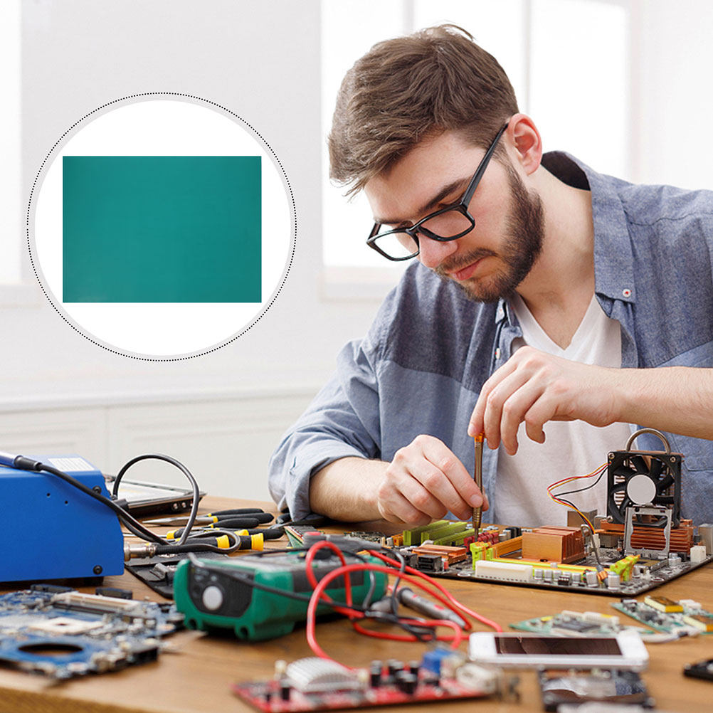 Almohadilla de goma antiestáti - Electronics Repair Workbench reseña y precio