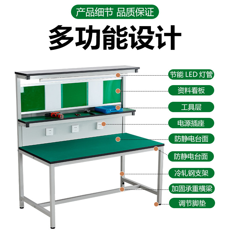 Banco de trabajo antiestático  - Electronics Repair Workbench reseña y precio