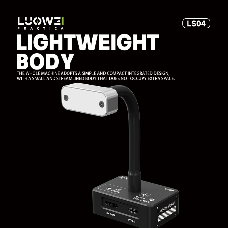 LUOWEI LS04 Mini Lámpara de Es - Electronics Repair Workbench reseña y precio