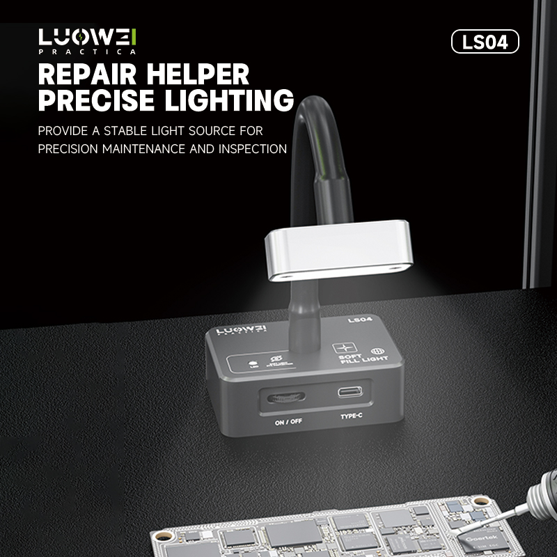 LUOWEI LS04 Mini Lámpara de Es - Electronics Repair Workbench reseña y precio