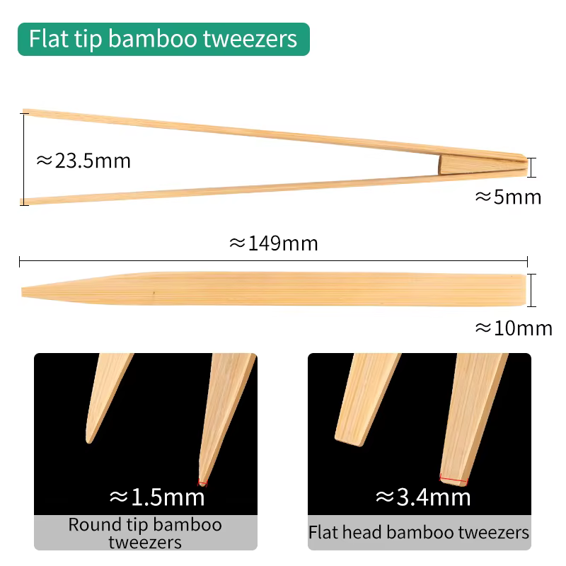 Pinza para té de bambú, pinzas - Electronics Repair Kitchener reseña y precio